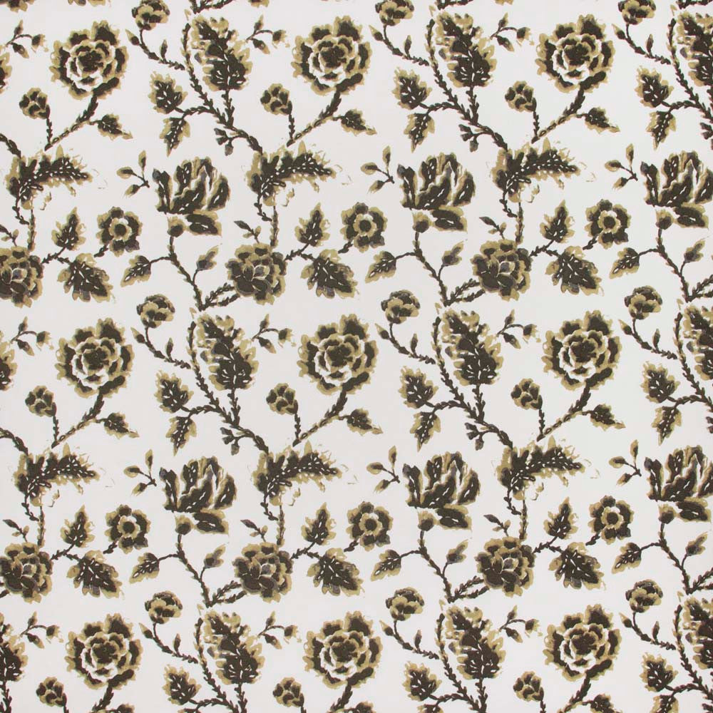 Desert Rose Antique by Carole Designer Fabric Golden Sunrise 100% Cotton India Passes 29,000 Circular Rubs Martindale Horizontal: 18 and Vertical: 18 54 - Swanky Fabrics -