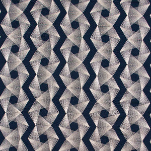 Feel Connected Navy by Carole Designer Fabric