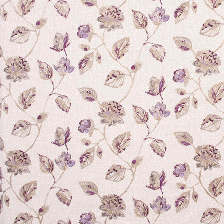 To Have Heart Boysenberry by Carole Designer Fabric Azalea 58% Cotton, 42% Polyester India 12 1/4" V, 25 1/4" H 50.5" - Swanky Fabrics -