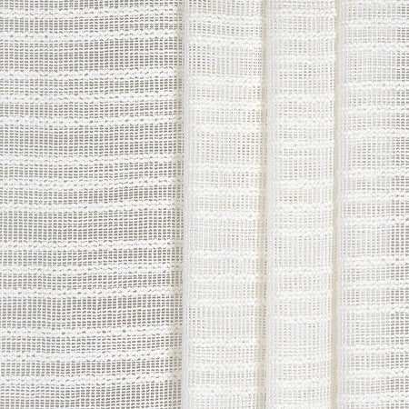 Booklist White by Carole Designer Fabric In The Open 87% Polyester, 13% Cotton N/A 2" V 54" - Swanky Fabrics -