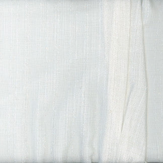 Sparkle Dust Snow by Carole Designer Fabric Sheer Wonder 100% Polyester TURKEY 13 1/4" H 118" - Swanky Fabrics -