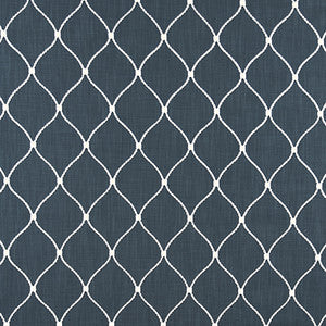 Made You Smile Indigo by Carole Designer Fabric