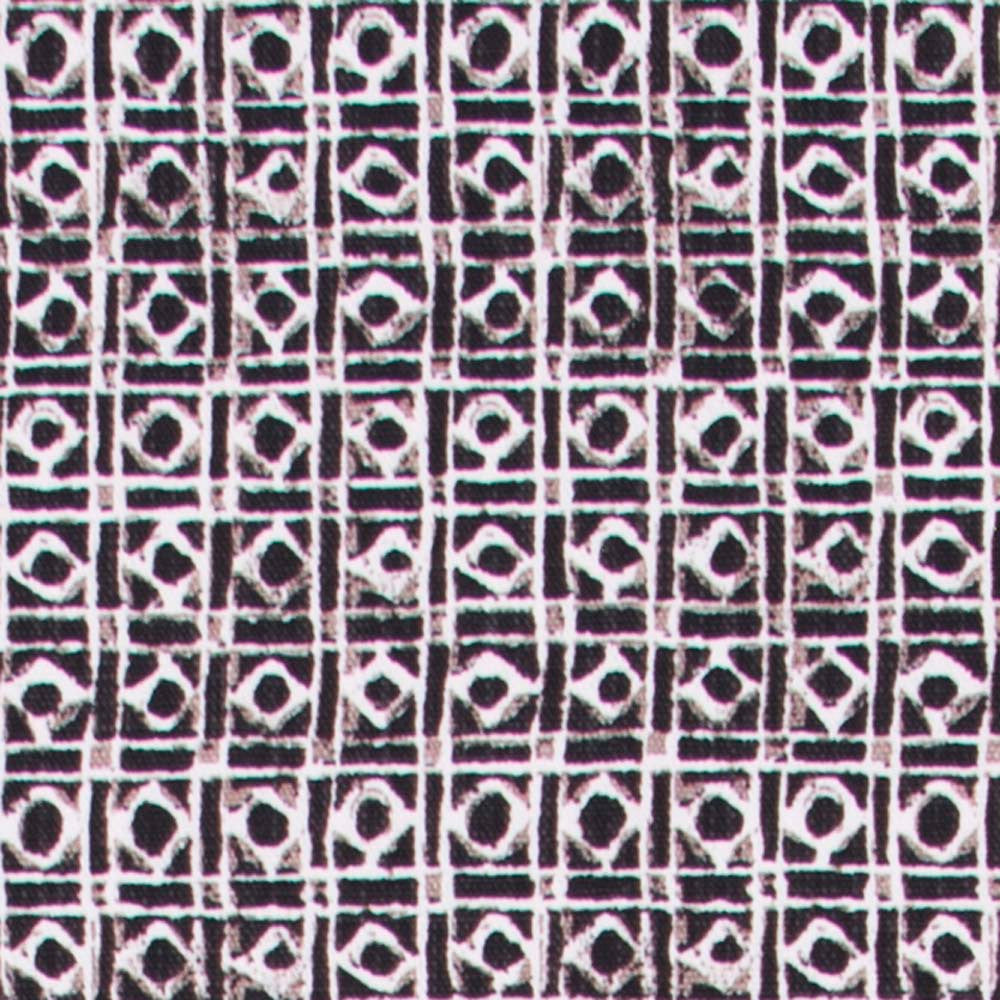 Aero Beacon Black by Carole Designer Fabric Stone Path 85% Cotton, 15% Linen Pakistan 24,000 Wyzenbeek Double Rubs Horizontal: 6.75 and Vertical: 6.375 54 - Swanky Fabrics -