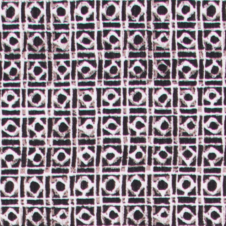Aero Beacon Black by Carole Designer Fabric Stone Path 85% Cotton, 15% Linen Pakistan 24,000 Wyzenbeek Double Rubs Horizontal: 6.75 and Vertical: 6.375 54 - Swanky Fabrics -