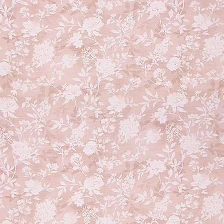 Calming Breath Bella Pink by Carole Designer Fabric Dawn & Dusk 75% Cotton, 25% Linen-Soil Repellent Pakistan 25" V, 13 1/4" H HD 54" - Swanky Fabrics -