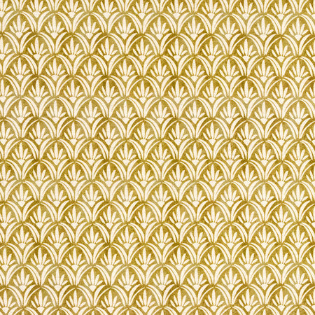Dont Look Gold by Carole Designer Fabric Serene Green 85% Cotton, 15% Linen N/A 2 5/8" V, 1 3/8" H 55" - Swanky Fabrics -