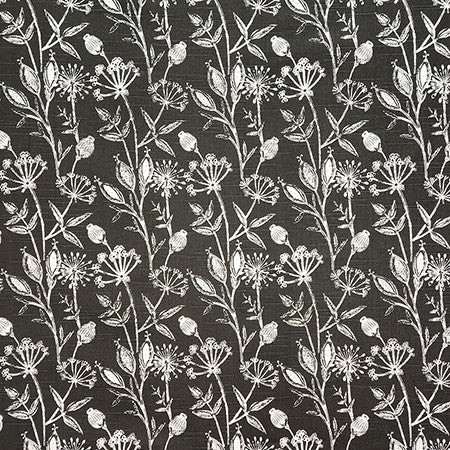 Takes All Kinds Raven by Carole Designer Fabric Earth & Stone 100% Cotton Pakistan 30,000 WYZENBEEK DOUBLE RUBS 13 1/2" V, 13 1/4" H 54" - Swanky Fabrics -