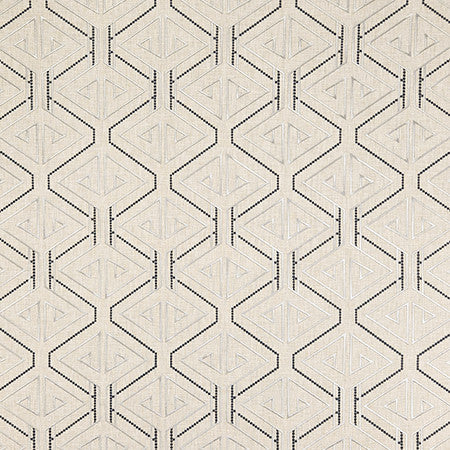 Peek At You Black Pearl by Carole Designer Fabric Shape Shifter Base: 52% Cotton, 48% Poly Embr: 100% Poly India 13" V, 8 3/4" H 52" - Swanky Fabrics -