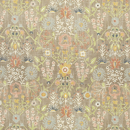 Day Of Magic Vintage by Carole Designer Fabric Artisan 69% Polyester, 23% Viscose, 8% Linen CHINA 12,000 Wyzenbeek Double Rubs 27" V, 27" H 55" - Swanky Fabrics -