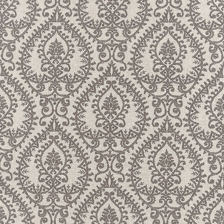 Showcase Driftwood by Carole Designer Fabric Moonstone 52% Polyester, 48% Cotton India N/A 12 3/4" V, 12 3/4" H 51" - Swanky Fabrics -