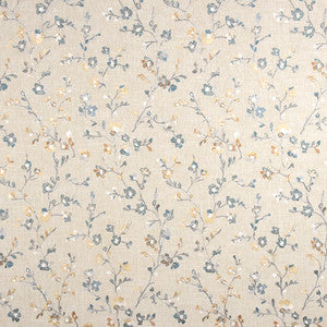 Flower Trail Lagoon by Carole Designer Fabric