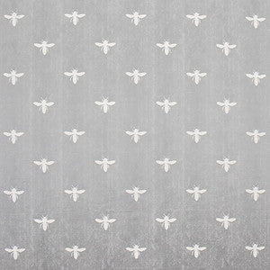 Buzz Buzz Silver by Carole Designer Fabric