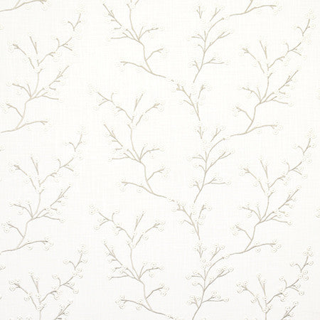 Sweet Treat Blanco by Carole Designer Fabric Moonstone 73% Cotton, 27% Polyester India 12,000 Wyzenbeek Double Rubs 9 1/8" V, 18 1/4" H 54.5" - Swanky Fabrics -