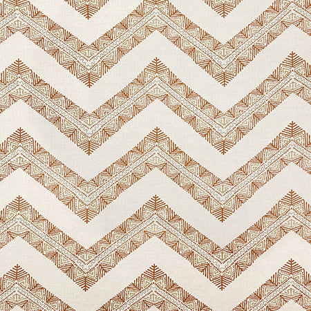 Like Your Style Pumpkin by Carole Designer Fabric Hidden Treasure 57% Linen, 37% Cotton, 6% Viscose India 9" V, 18" H 52.375" - Swanky Fabrics -