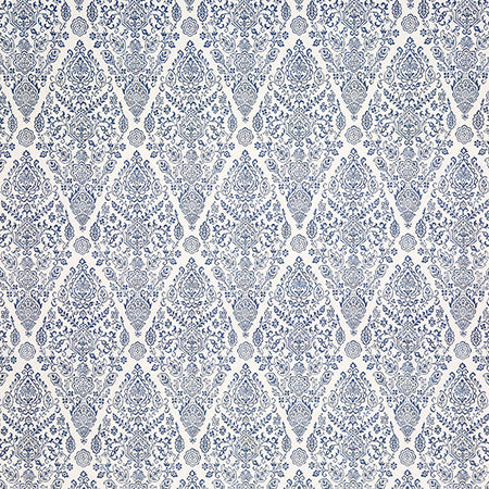 Pride Ourselves Denim by Carole Designer Fabric Hidden Treasure 100% Cotton Spain 9" V, 9" H HD 54" - Swanky Fabrics -