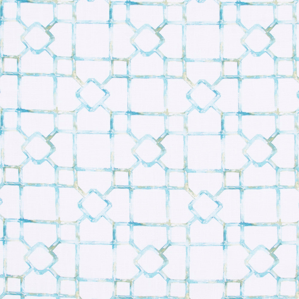 As A Result Lagoon by Carole Designer Fabric Spearmint 100% Polyester China Passes 50,000 Double Rubs Wyzenbeek Horizontal: 8.75 and Vertical: 9 58 - Swanky Fabrics -