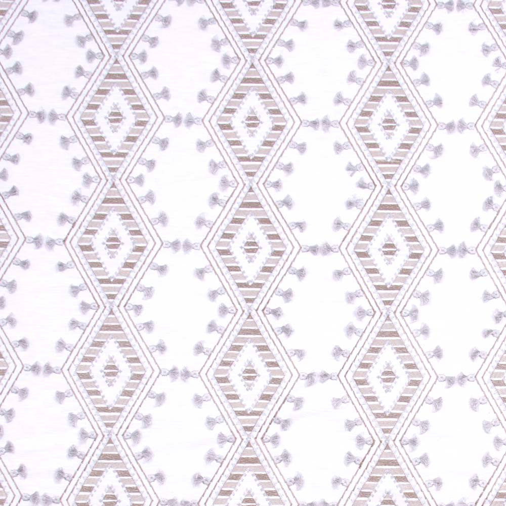 World Travels Silver by Carole Designer Fabric Ash Oak 71% Polyester, 29% Cotton India 25,000 Wyzenbeek Double Rubs Horizontal: 6.5 and Vertical: 6.25 52 - Swanky Fabrics -