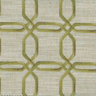 Committee Lemon Grass by Carole Designer Fabric Fountain Gate 100% Polyester-Light Latex Backing China Passes 24,000 Double Rubs Wyzenbeek 3 1/4" V, 3 1/2" H 54" - Swanky Fabrics -