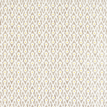 Together With You Driftwood by Carole Designer Fabric Moonstone 100% Cotton India N/A 9" V, 13 1/2" H 54" - Swanky Fabrics -
