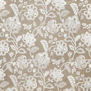 Made With Heart Taupe by Carole Designer Fabric