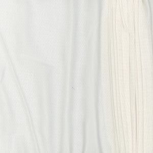 Cloudy Skies White Snow by Carole Designer Fabric