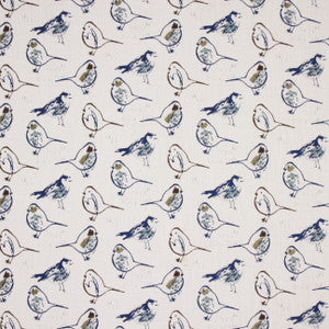 Bird Bath Regal Blue by Carole Designer Fabric