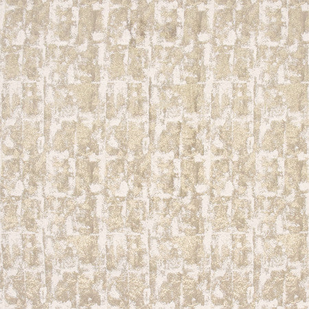 Stand Out Champagne by Carole Designer Fabric Radiance 86% Polyester, 14% Viscose India N/A 10 1/4" V, 6 3/4" H 54" - Swanky Fabrics -