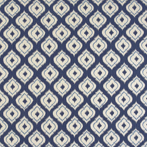 Lit Lanterns Indigo by Carole Designer Fabric