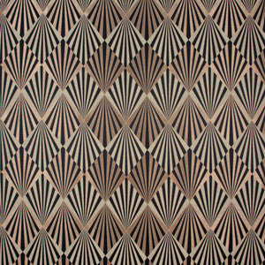 Rays Of Light Ebony by Carole Designer Fabric