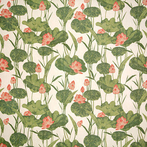 Be Seen Coral by Carole Designer Fabric