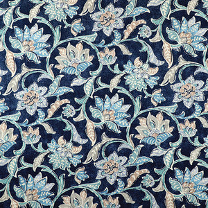 For Your Eyes Navy by Carole Designer Fabric
