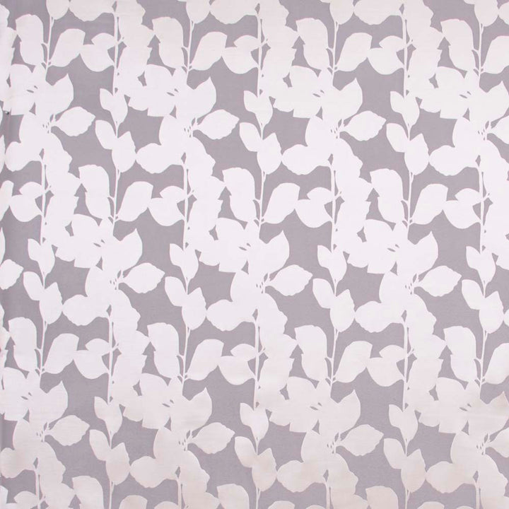 Petal Trail Flint by Carole Designer Fabric Ash Oak 35% Polyester, 34% Viscose, 31% Cotton India N/A Horizontal: 9 and Vertical: 20.375 54 - Swanky Fabrics -