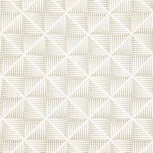 Jagged Edges Flax by Carole Designer Fabric
