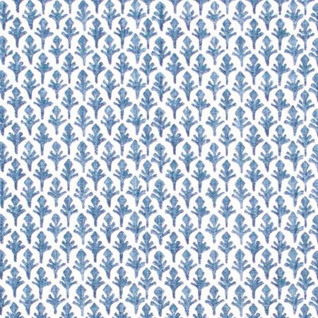 Bare Branches Blueridge by Carole Designer Fabric Red Sea 85% Cotton, 15% Linen Pakistan 1 1/4" V, 5 3/8" H 54" - Swanky Fabrics -