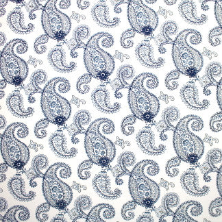 Celebrated Design Denim by Carole Designer Fabric Royal Cardinal 97% Cotton, 3% Viscose India N/A Horizontal: 13" and Vertical: 13" 54" - Swanky Fabrics -