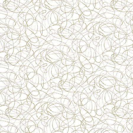 Favorite Color Natural by Carole Designer Fabric Hidden Treasure 100% Cotton Spain 13 1/2" V, 13 1/2" H HD 54" - Swanky Fabrics -