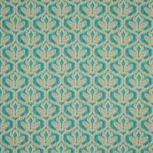 Dovetail Teal by Carole Designer Fabric