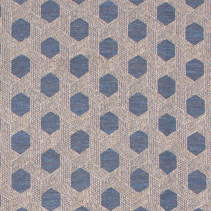 Lattice Wall Marine by Carole Designer Fabric