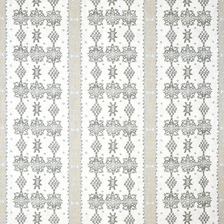 High Noon Pebble by Carole Designer Fabric Go West 85% Polyester, 15% Linen 30,000 Wyzenbeek Double Rubs 6 3/4" V, 13 1/2" H 54" - Swanky Fabrics -