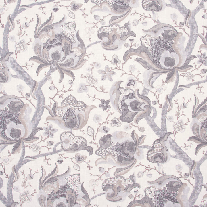 Immerse Yourself Grey by Carole Designer Fabric White Smoke 55% Linen, 45% Rayon-SSR Finished in USA Passes 15,000 Double Rubs Wyzenbeek Horizontal: 27 and Vertical: 27 54 - Swanky Fabrics -