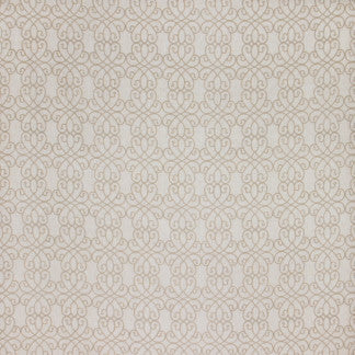 Lucky To Be Champagne by Carole Designer Fabric Weathered Neutrals 50% Polyester, 40% Cotton, 10% Linen China N/A </p><p>Repeat: 5 3/4" V, 9" H 53" - Swanky Fabrics -