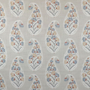 Drop Of Paisley Linen by Carole Designer Fabric