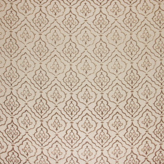 Design Duo Chestnut by Carole Designer Fabric Treasure Trove 100% Polyester CHINA N/A </p><p>Repeat: 7" V, 7" H 56" - Swanky Fabrics -