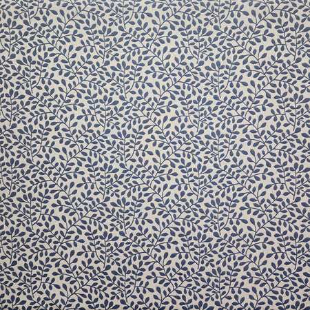 Backyard Retreat Dark Denim by Carole Designer Fabric Manchester 46% Recycled Polyester, 32% Cotton, 22% Viscose India 10 1/8" V, 13 5/8" H 54 1/2"" - Swanky Fabrics -