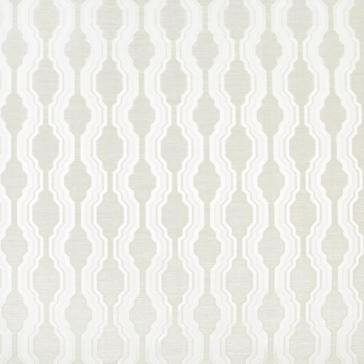 Inspire Yourself Silver by Carole Designer Fabric Coconut Cream 100% Polyester India N/A Horizontal: 6875 and Vertical: 725 54 - Swanky Fabrics -