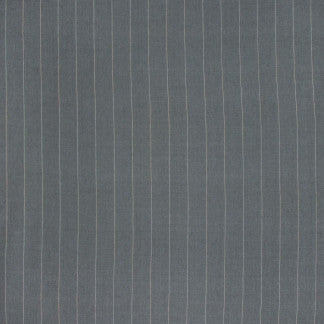 Bluesy Stripe Slate by Carole Designer Fabric In Tune 100% Cotton India Passes 15,000 Double Rubs Wyzenbeek Horizontal: 0" and Vertical: 2 3/8" H 54" - Swanky Fabrics -