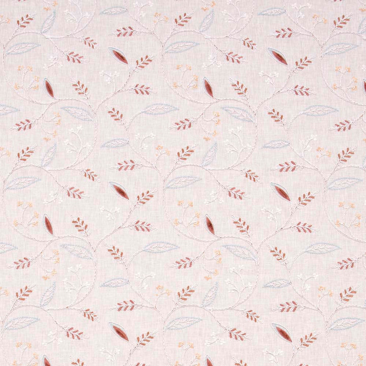 Clara Lane Meadow by Carole Designer Fabric Pink Jade 52% Cotton, 48% Polyester India 30,000 Wyzenbeek Double Rubs Horizontal: 10.375 and Vertical: 9.125 52 - Swanky Fabrics -