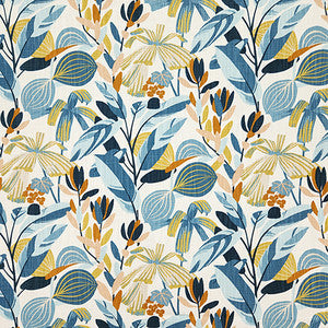 Leaf It Out Atlantis by Carole Designer Fabric