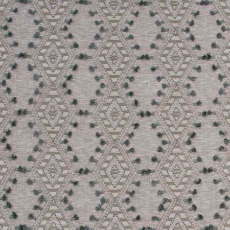 World Travels Storm by Carole Designer Fabric Ash Oak 71% Polyester, 29% Cotton India 25,000 Wyzenbeek Double Rubs 6 1/4" V, 6 1/2" H 52" - Swanky Fabrics -