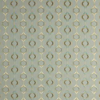 Climbing Higher Mermaid by Carole Designer Fabric Sea Glass 60% Cotton, 40% Polyester India Passes 30,000 Double Rubs Wyzenbeek Horizontal: 4 1/4" and Vertical: 3 1/8" 51" - Swanky Fabrics -